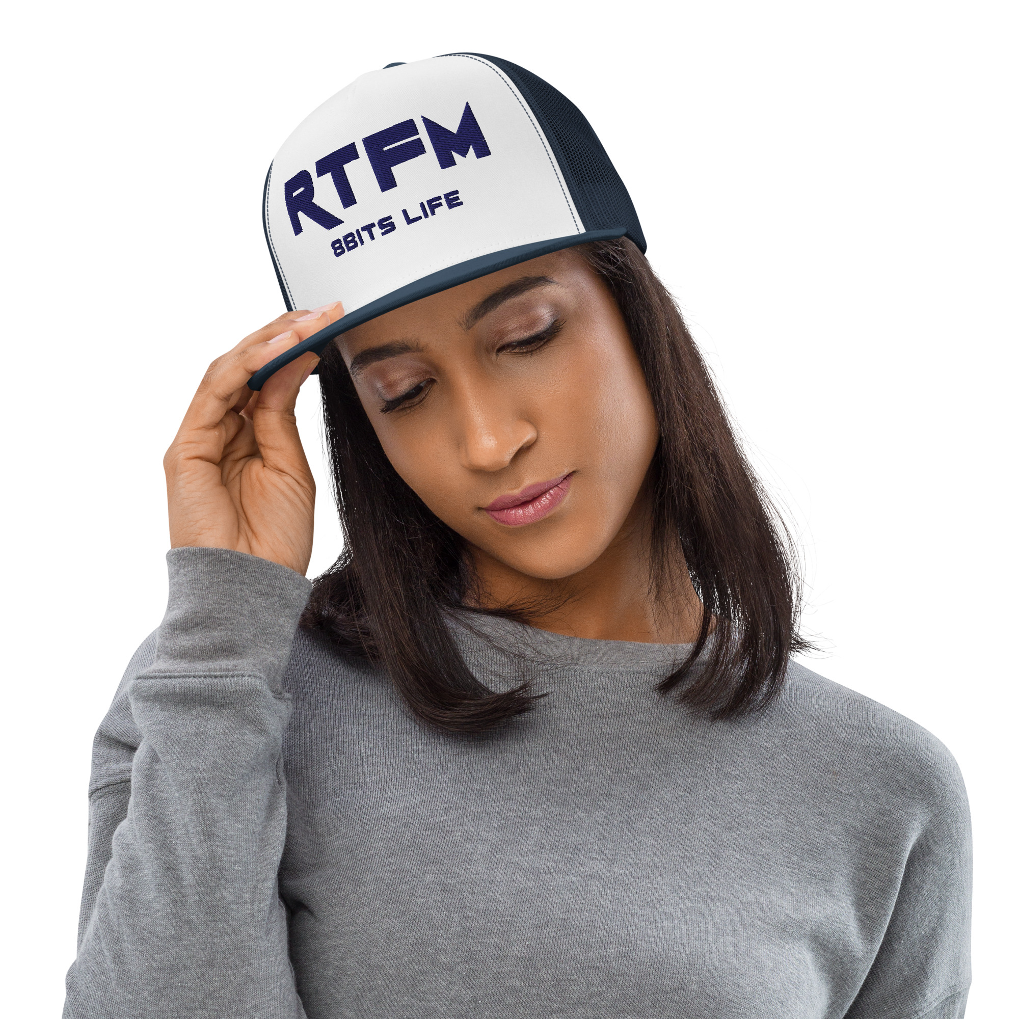 Gorra Snapback RTFM – Estilo Geek Tech | OCHOBITS - Image 2