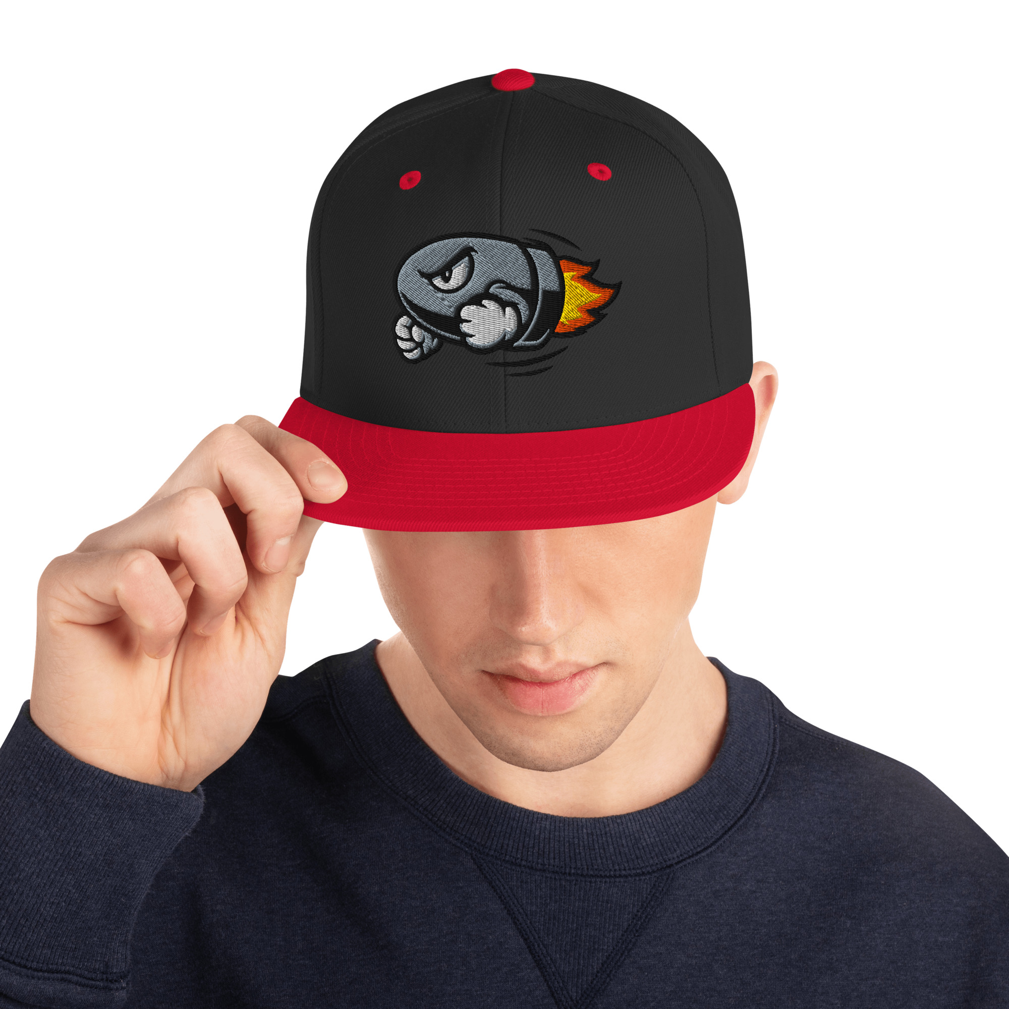 Gorra Snapback Retro Gamer OCHOBITS – Diseño Clásico Bordado