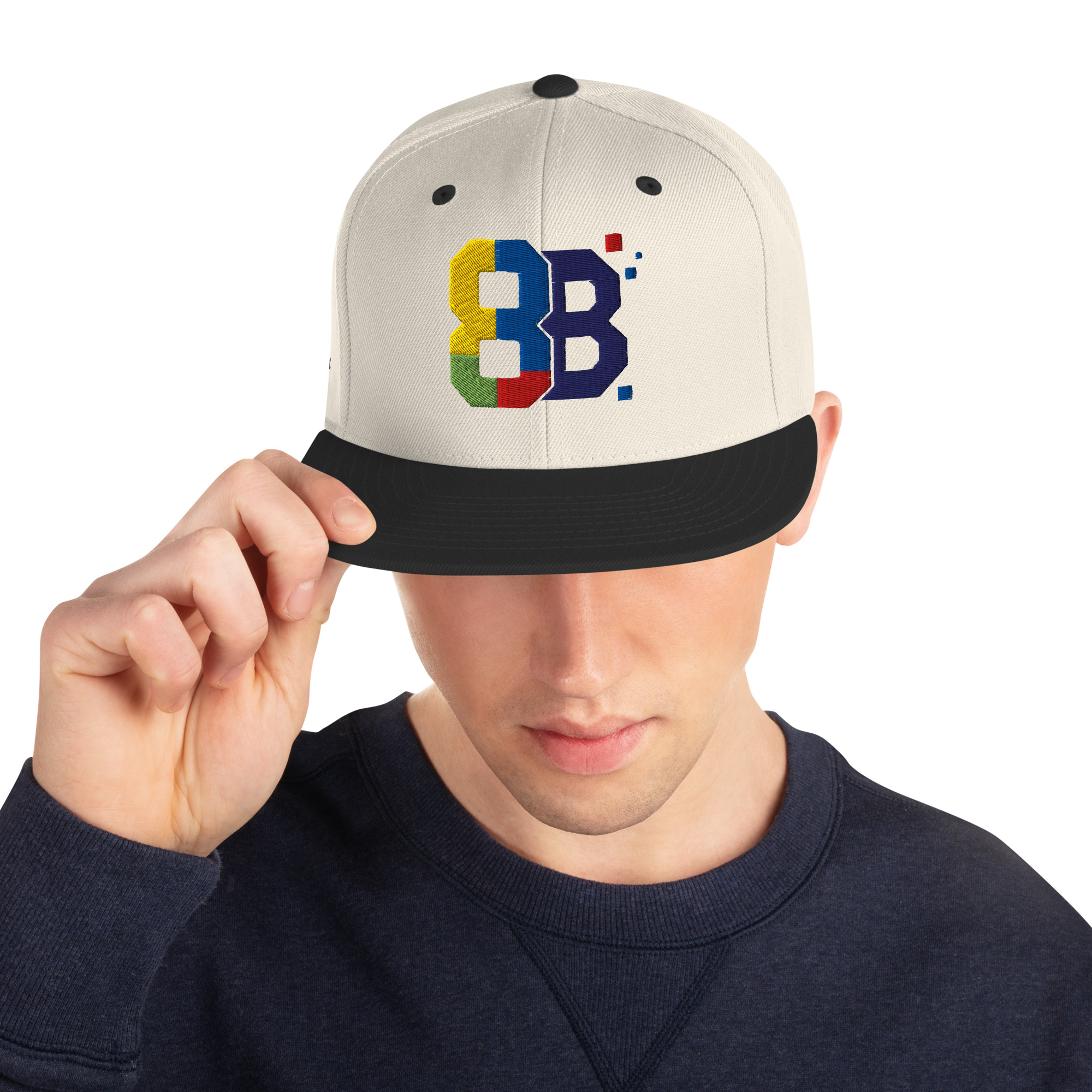 Gorra Snapback OCHOBITS – Logo 8B Pixel