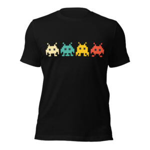 Camiseta Retro Gamer Unisex – Pixel Art Arcade | OCHOBITS