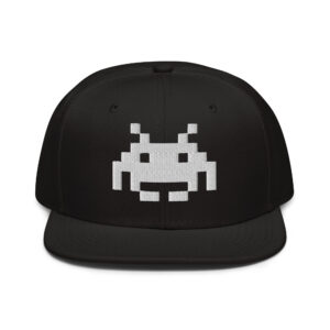 Gorra Snapback Pixel Alien Retro